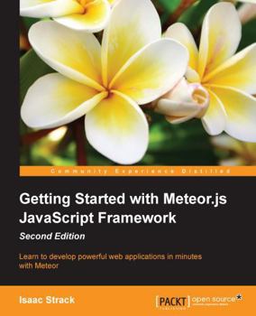 Paperback Getting Started with Meteor.js JavaScript Framework Second Edition Book