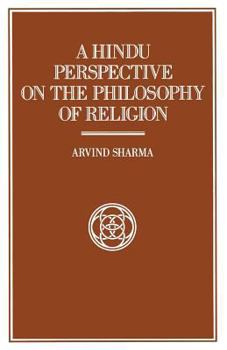Paperback A Hindu Perspective on the Philosophy of Religion Book