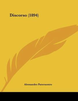 Paperback Discorso (1894) Book
