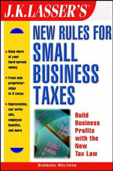 Paperback J. K. Lasser's New Rules for Small Business Taxes Book