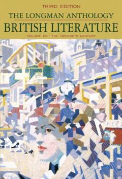 Paperback The Longman Anthology of British Literature, Volume 2C: The Twentieth Century Book