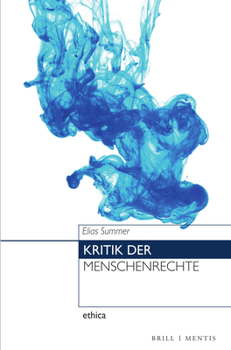 Paperback Kritik Der Menschenrechte [German] Book