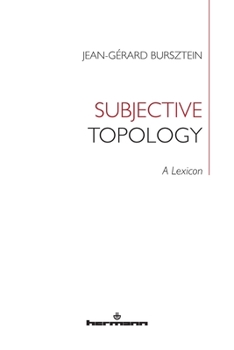 Paperback Subjective Topology: A Lexicon Book