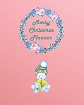 Merry Christmas Planner: Holiday Planning Journal & Organizer (green)