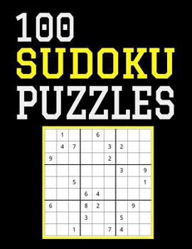 Paperback 100 Sudoku Puzzles: Difficulty Level Hard, Large Print, One Sudoku Per Page, Solutions in the Back, 126 Pages, Soft Matte Cover, 8.5 x 11 Book