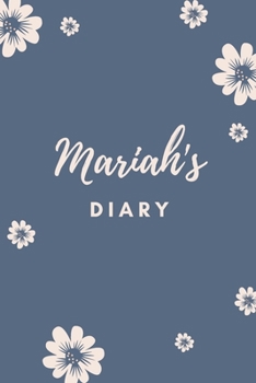 Paperback Mariah's Diary: Personalized Name Gift / Diary / Journal / Notebook Book