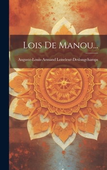 Hardcover Lois De Manou... [French] Book