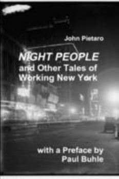 Paperback NIGHT PEOPLE and Other Tales of Working New York Book