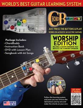 Paperback Chordbuddy Guitar Learning System - Worship Edition Book