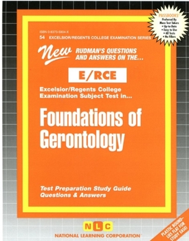 Paperback Foundations of Gerontology Book