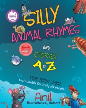 Paperback Silly Animal Rhymes and Stories A to Z Book