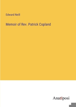 Paperback Memoir of Rev. Patrick Copland Book