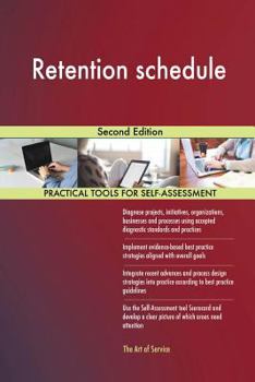 Paperback Retention schedule Second Edition Book