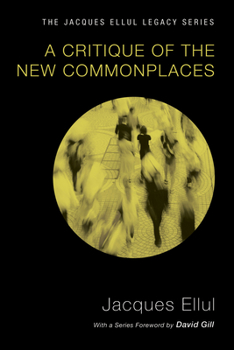 Paperback A Critique of the New Commonplaces Book