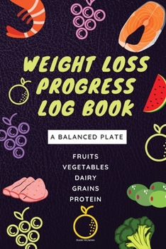 Paperback Weight Loss Progress Log book