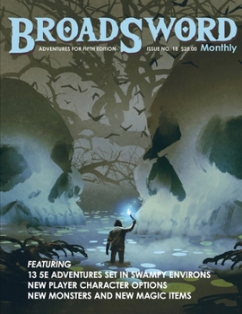 Paperback BroadSword Monthly #18: Adventures for Fifth Edition Book