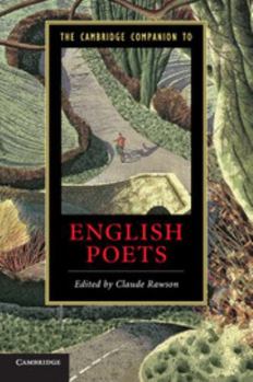 Paperback The Cambridge Companion to English Poets Book