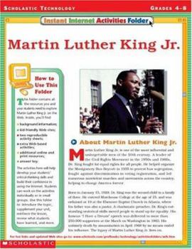 instant Internet Activities Folder: Martin Luther King, Jr.