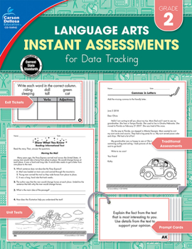Paperback Instant Assessments for Data Tracking, Grade 2: Language Arts Book