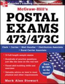 Paperback McGraw-Hill's Postal Exams 473/473c Book