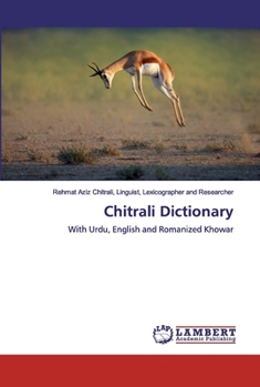 Paperback Chitrali Dictionary Book