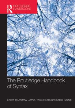 The Routledge Handbook of Syntax - Book  of the Routledge Handbooks in Linguistics
