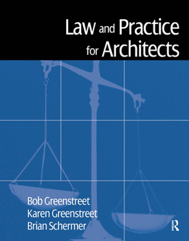 Hardcover Law and Practice for Architects Book