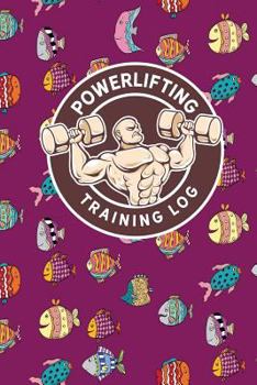 Paperback Powerlifting Training Log Book