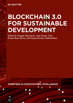 Hardcover Blockchain 3.0 for Sustainable Development Book