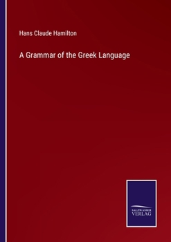 Paperback A Grammar of the Greek Language Book