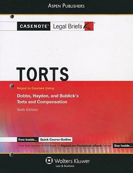 Paperback Torts: Dobbs Hayden & Bublick 6e Book
