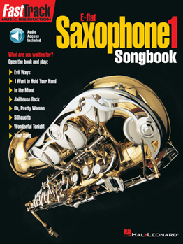 Paperback Fasttrack Alto Saxophone Songbook - Level 1 [With CD] Book