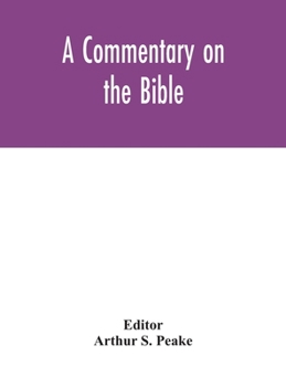Hardcover A commentary on the Bible Book