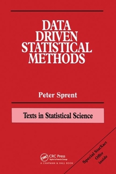 Hardcover Data Driven Statistical Methods Book