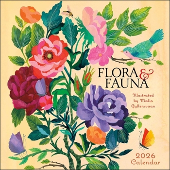 Calendar Flora & Fauna 2026 Wall Calendar Book