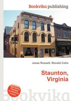 Paperback Staunton, Virginia Book