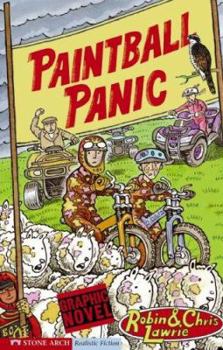 Library Binding Paintball Panic Book