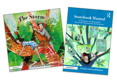 Paperback The Storm and Storybook Manual: For Children Growing Through Parents' Separation Book