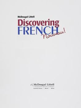 Paperback Discovering French Nouveau: Lesson Plans Grades 6-8 CA Book