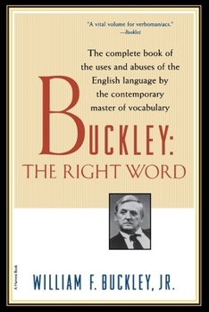 Paperback Buckley: The Right Word Book