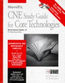 Paperback Novell's CNE Study Guide for Core Technologies Book