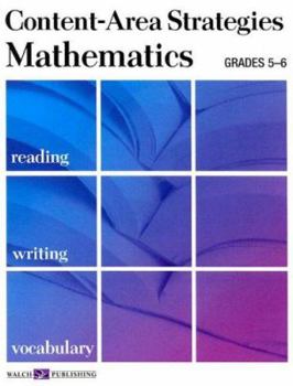 Paperback Content-Area Strategies: Mathematics Grades 5-6 Book