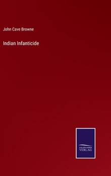 Hardcover Indian Infanticide Book