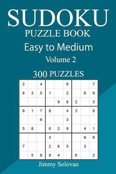 Paperback 300 Easy to Medium Sudoku Puzzle Book
