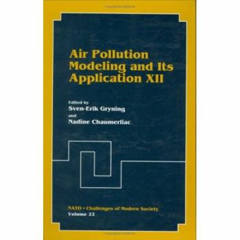 Hardcover Air Pollution Modeling and Its Application XII Book