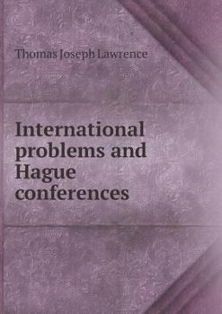 Paperback International Problems and Hague Conferences Book