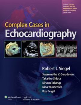 Hardcover Complex Cases in Echocardiography Book
