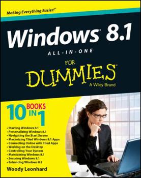 Paperback Windows 8.1 All-In-One for Dummies Book