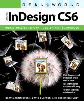 Paperback Real World Adobe InDesign CS6 Book