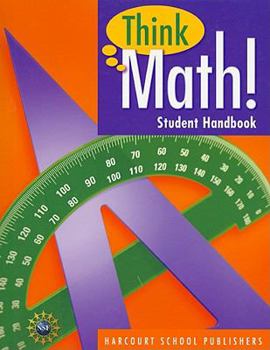 Hardcover Think Math! Student Handbook, Grade 5 Book